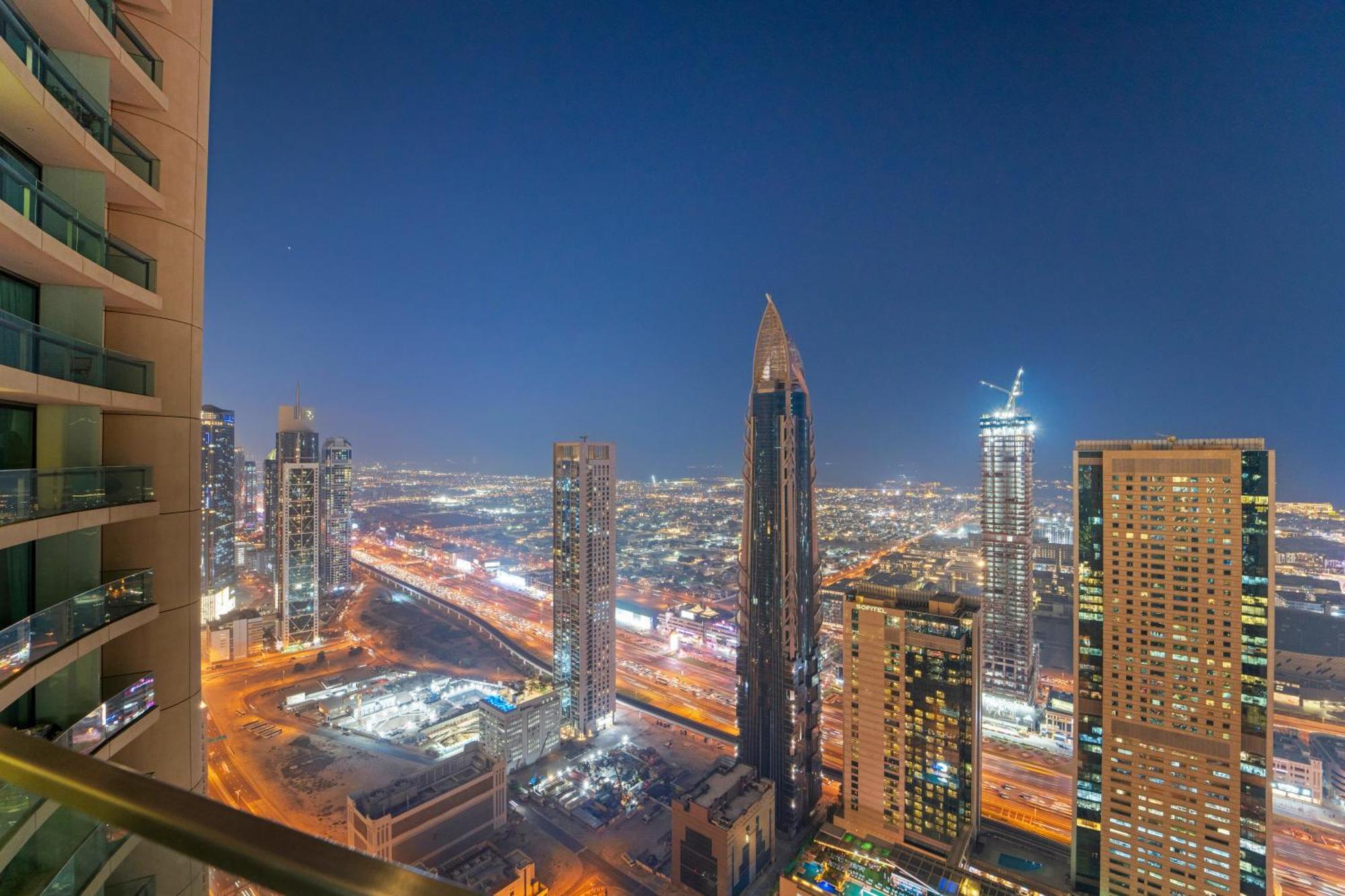First Class 2Br With Full Dubai Skyline & Sea View المظهر الخارجي الصورة